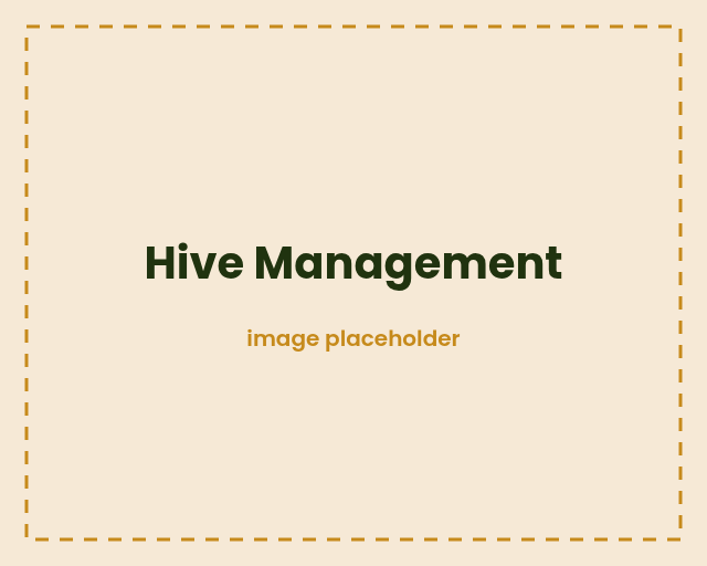 Hive box with a scannable QR asset tag